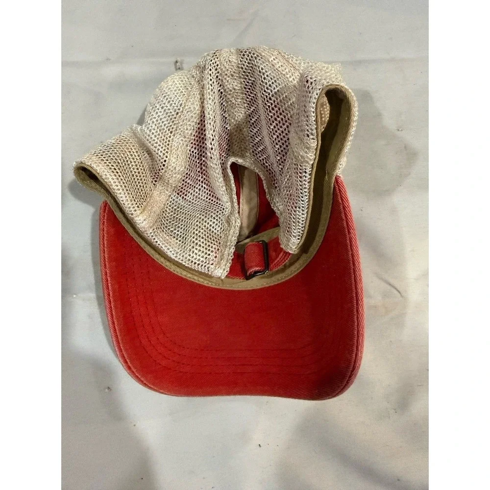 McDonald's‎ Red Adjustable Trucker Hat Fast Food Theme Breathable